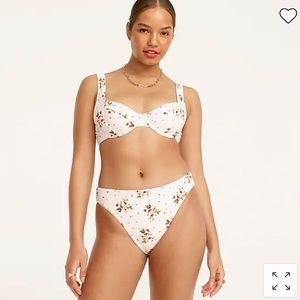 NWT J. Crew Strawberry Bikini